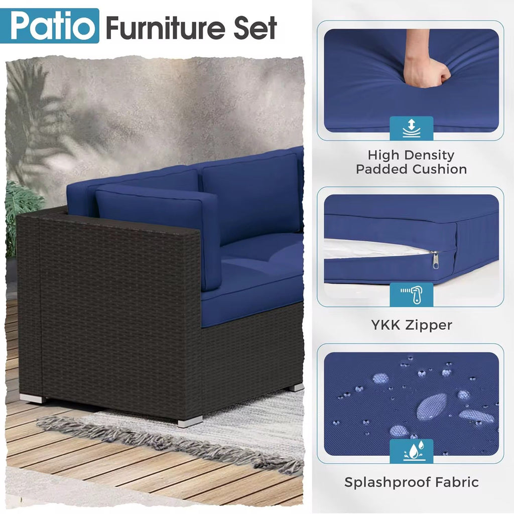 7-Piece Outdoor Patio Furniture Sets